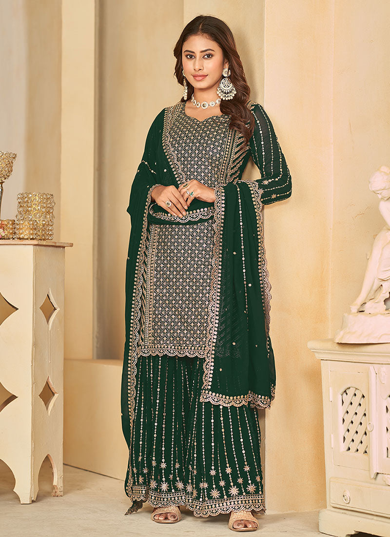 Buy Gharara Style Suit In USA UK Canada