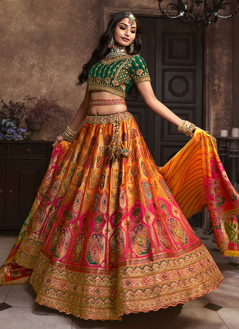 Shop Wedding Lehengas In USA UK Canada Germany Australia Singapore France Netherlands Mauritius With Free International Shipping.