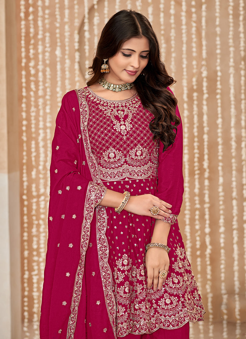 Buy Anarkali Gharara Suit