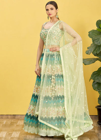 Shop Wedding Lehenga In USA, UK, Canada, Germany, Mauritius, Singapore With Free Shipping Worldwide.
