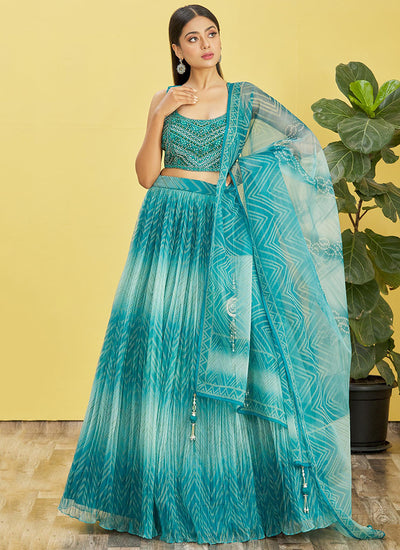 Shop Wedding Lehenga In USA, UK, Canada, Germany, Mauritius, Singapore With Free Shipping Worldwide.