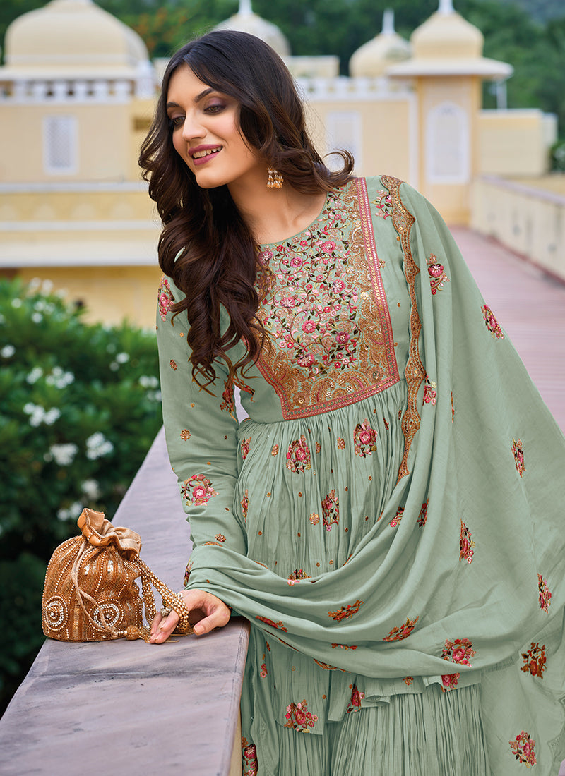Buy Gharara Suit