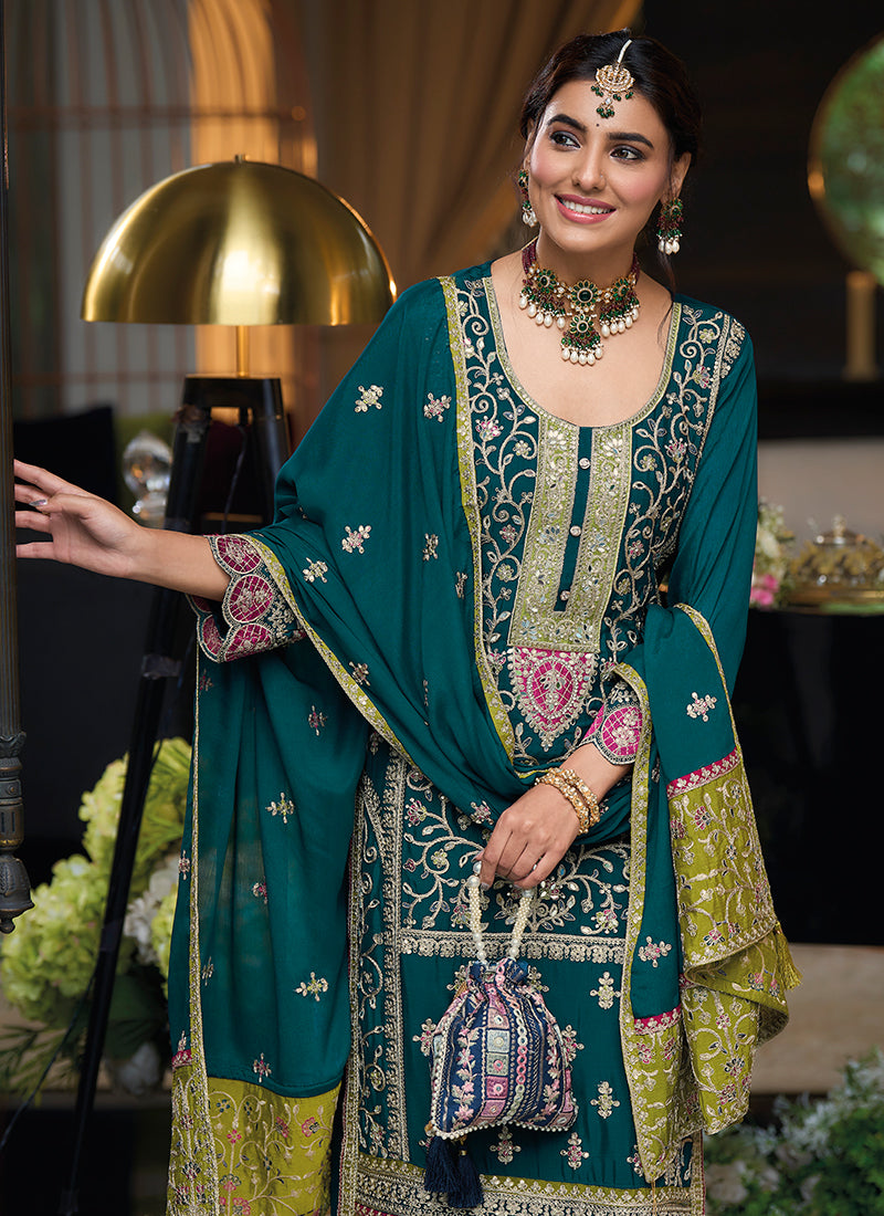 Buy Palazzo Style Suit
