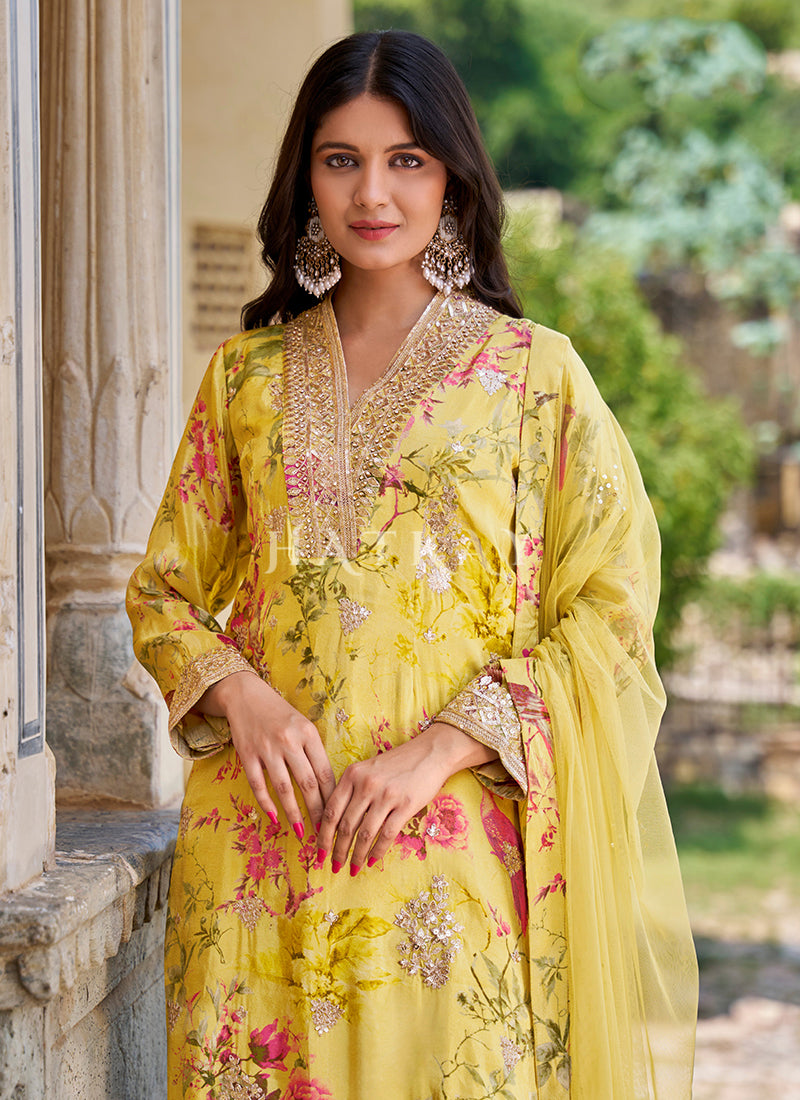 Buy Printed Palazzo Suit