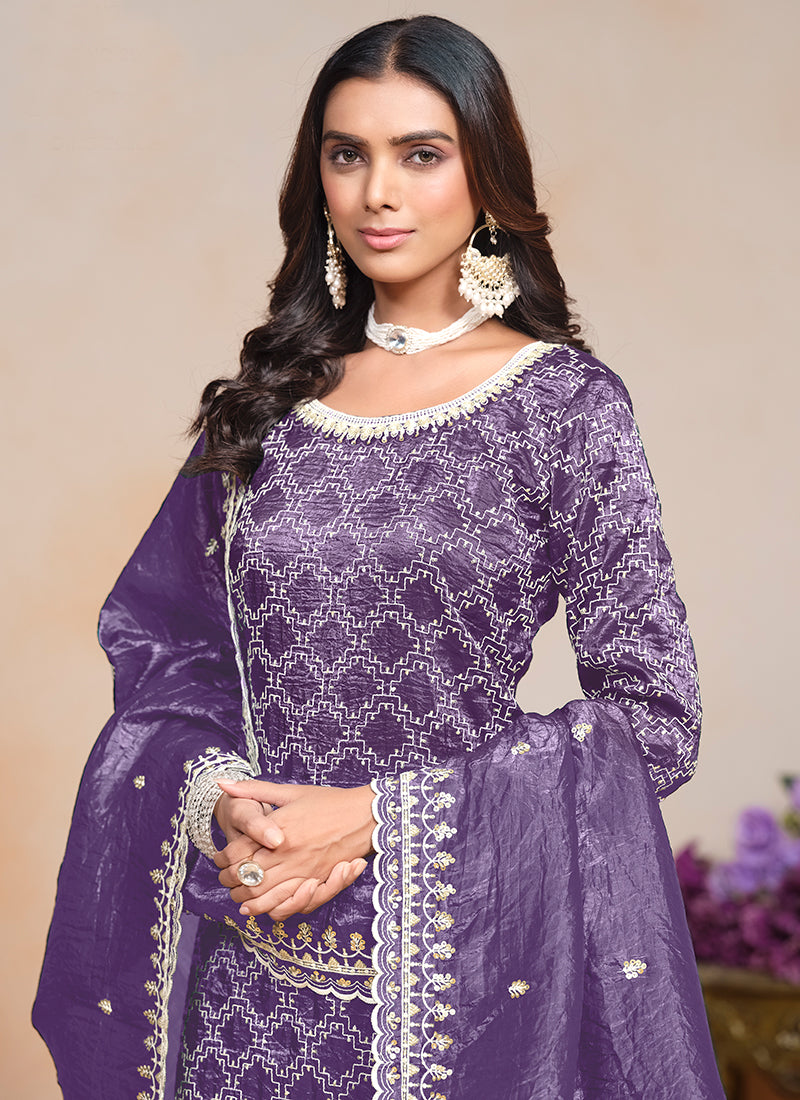 Buy Festive Palazzo Suit