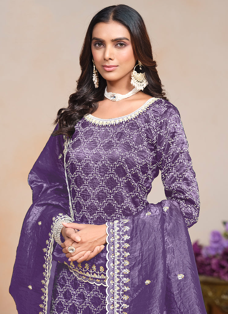 Buy Festive Palazzo Suit