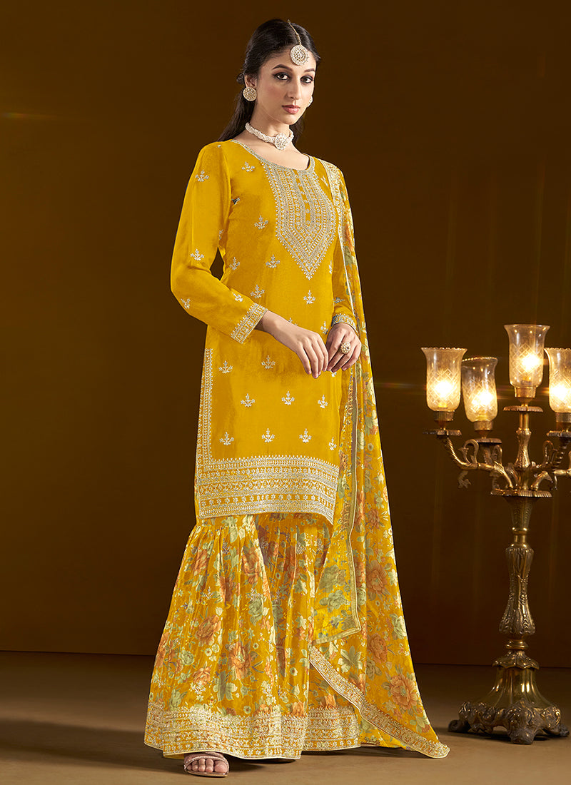 Buy Gharara Style Suit In USA UK Canada