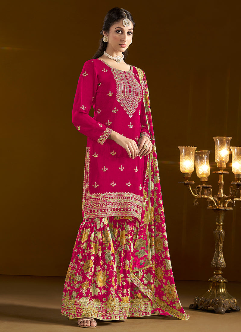 Buy Gharara Style Suit In USA UK Canada