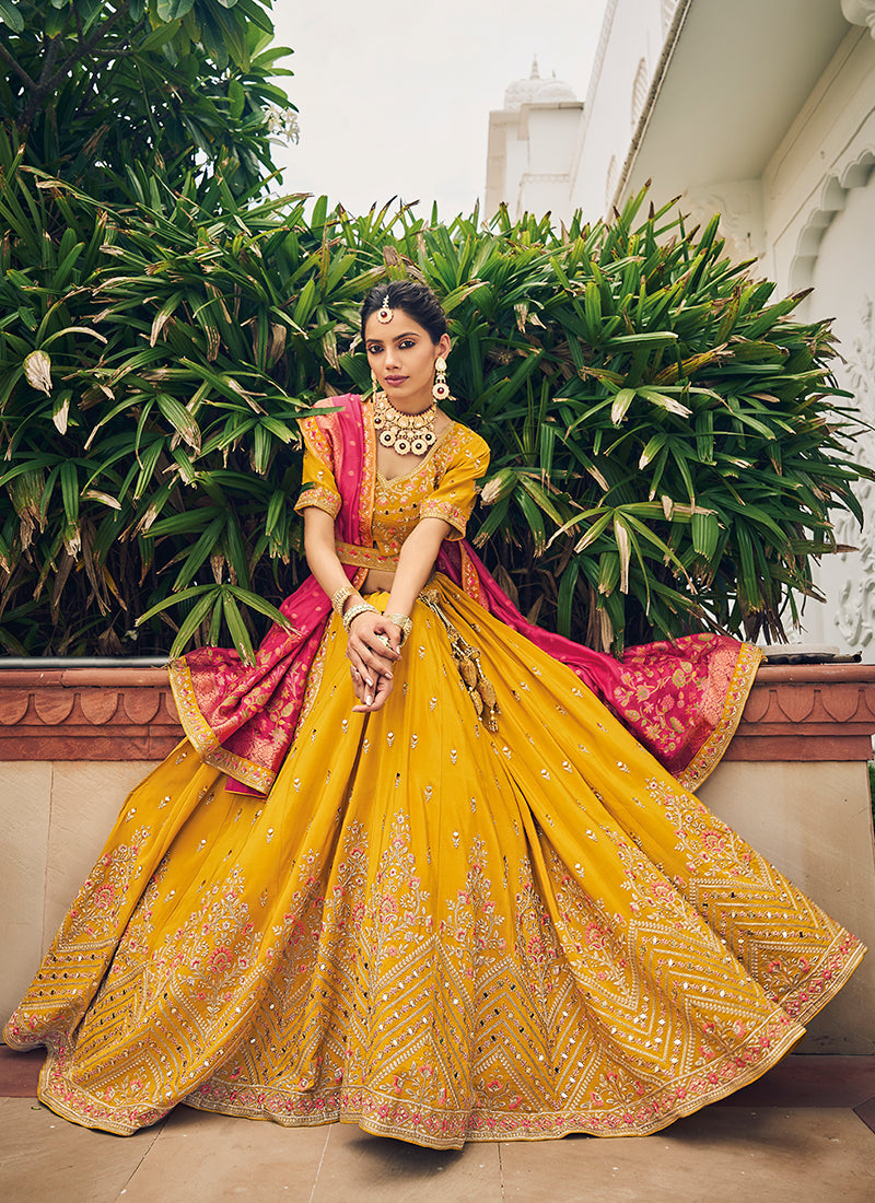 Shop Diwali Lehenga In USA, UK, Canada, Germany, Mauritius, Singapore With Free Shipping Worldwide.