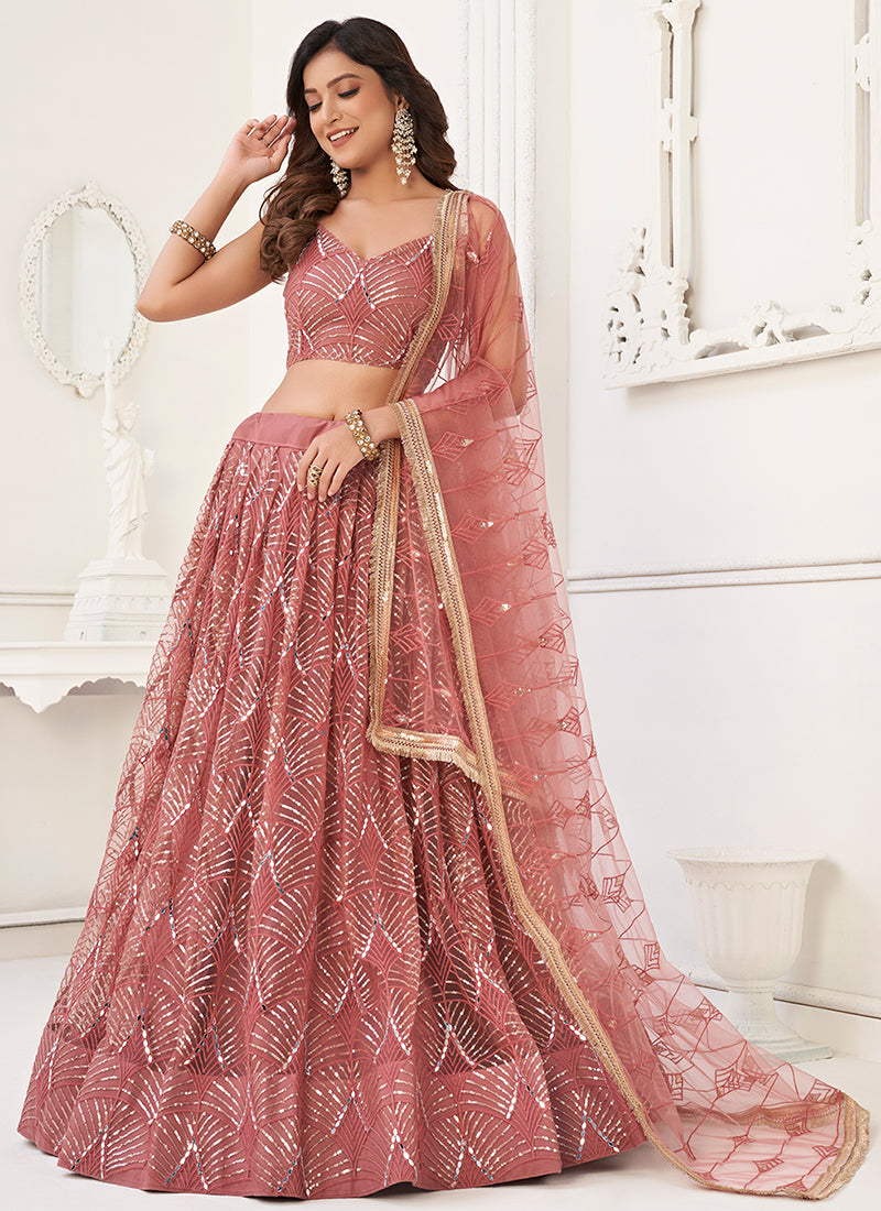Shop Wedding Lehenga In USA, UK, Canada, Germany, Mauritius, Singapore With Free Shipping Worldwide.