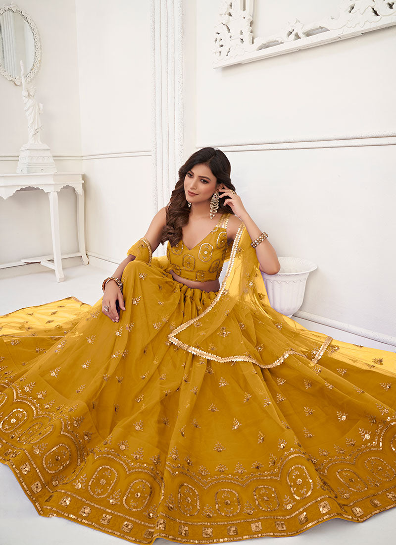 Shop Wedding Lehenga In USA, UK, Canada, Germany, Mauritius, Singapore With Free Shipping Worldwide.