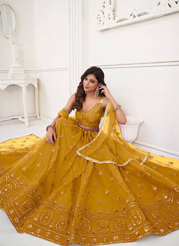 Shop Wedding Lehenga In USA, UK, Canada, Germany, Mauritius, Singapore With Free Shipping Worldwide.