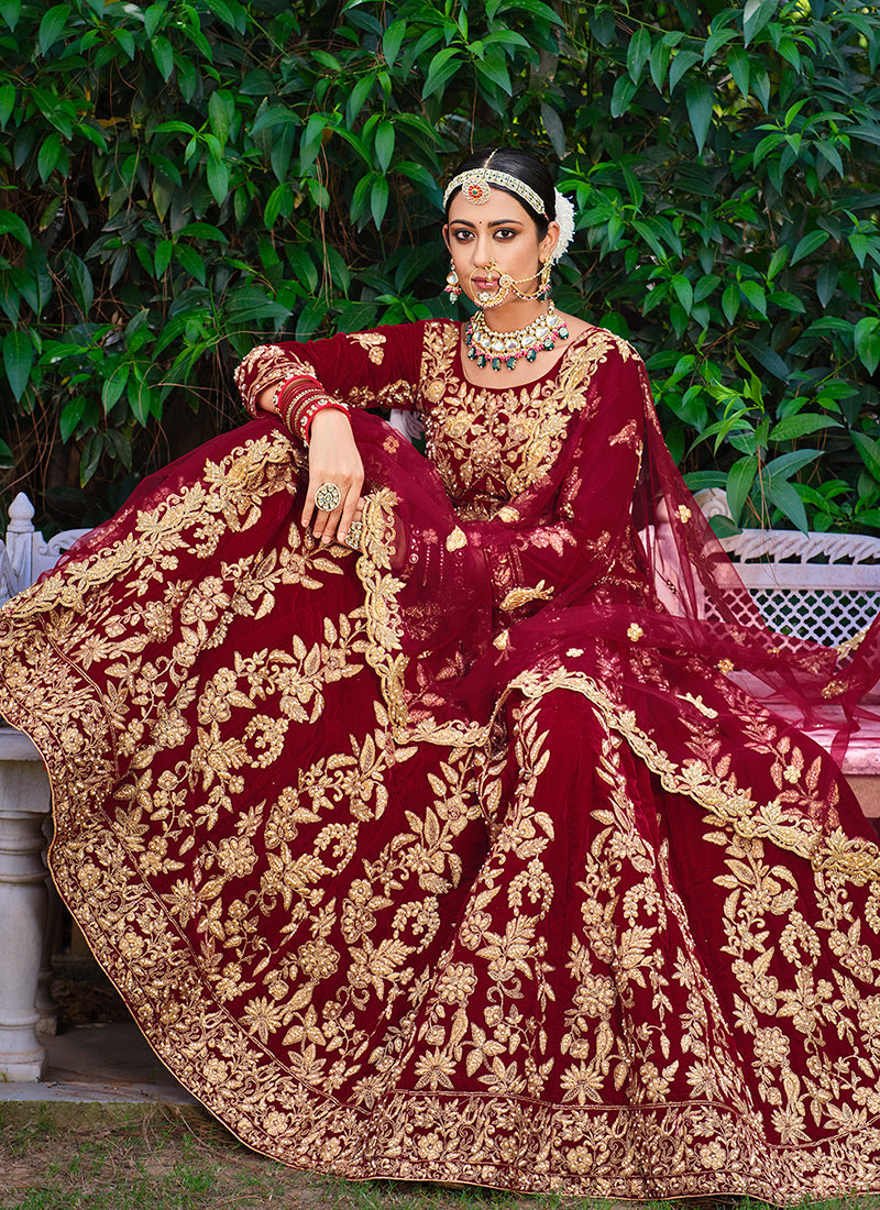 Shop Designer Lehenga In USA, UK, Canada, Germany, Mauritius, Singapore With Free Shipping Worldwide.