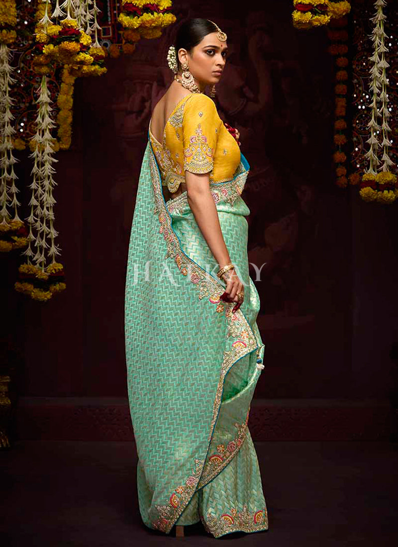 Sarees & Blouses for Women - Shop from a wide range of trendy women sarees and stitched blouses online in different fabrics and patterns at Hatkay.