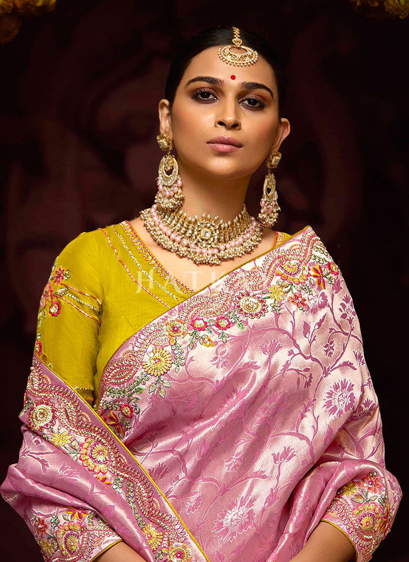 Sarees & Blouses for Women - Shop from a wide range of trendy women sarees and stitched blouses online in different fabrics and patterns at Hatkay.