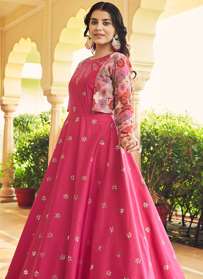 Shop Indian Gown In USA, UK, Canada, Germany, Mauritius, Singapore With Free Shipping Worldwide.