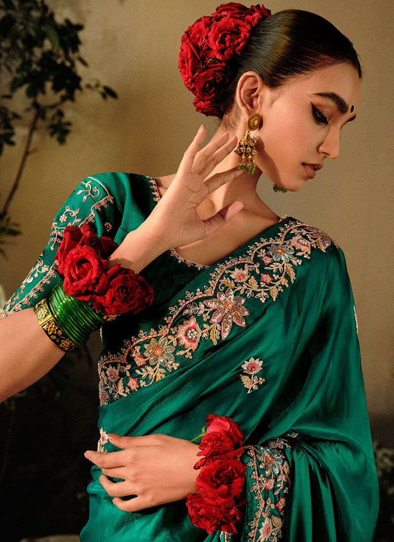 Buy Wedding Silk Saree