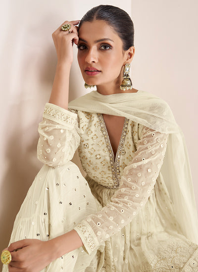 Buy Gharara Style Suit