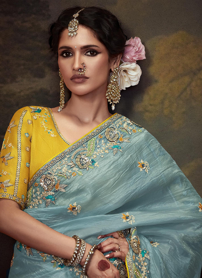 Shop Bridesmaid Saree In USA Virginia, UK, Canada, Germany, Australia, New Zealand, Singapore With Free Shipping Worldwide.