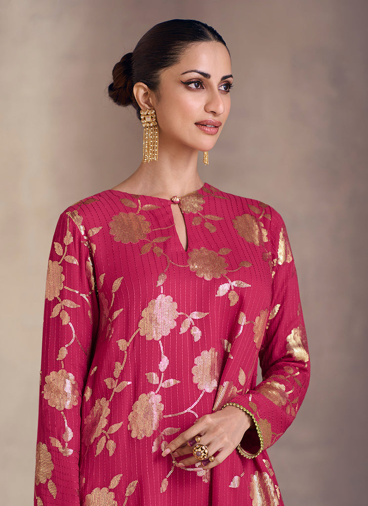 Buy Sharara Style Suit