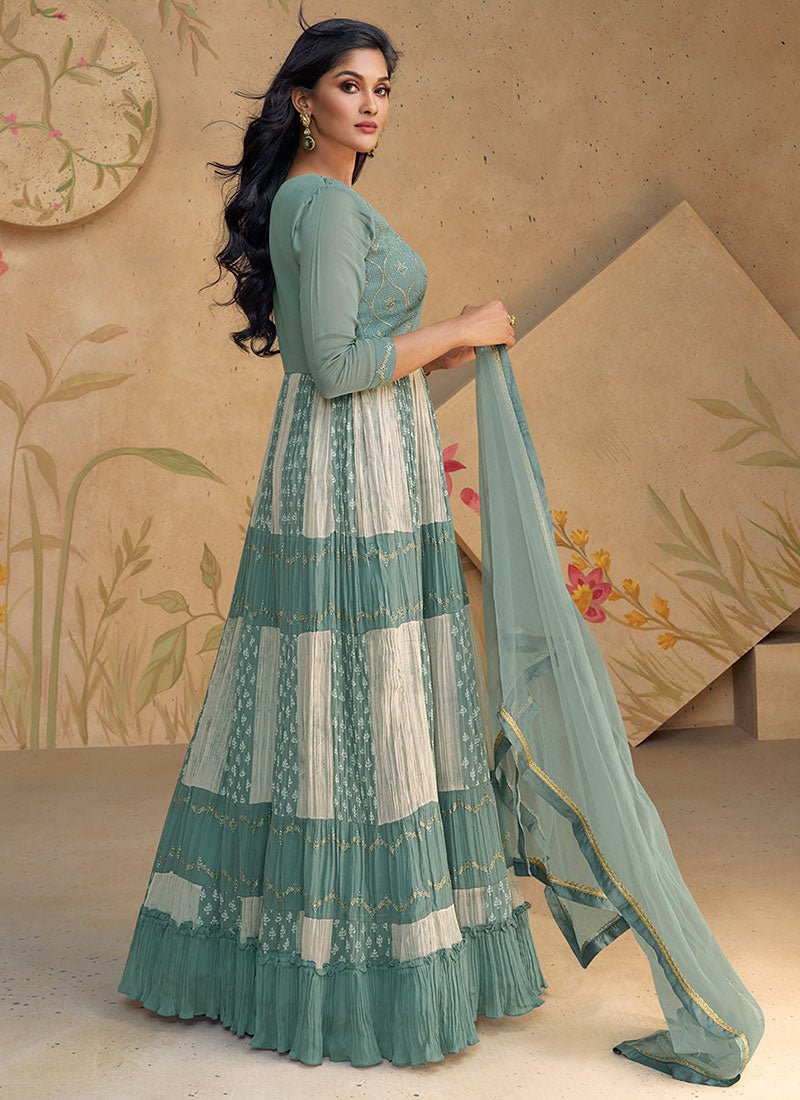 Shop Designer Anarkali Suit In USA Australia UK Canada Germany With Free Shipping.