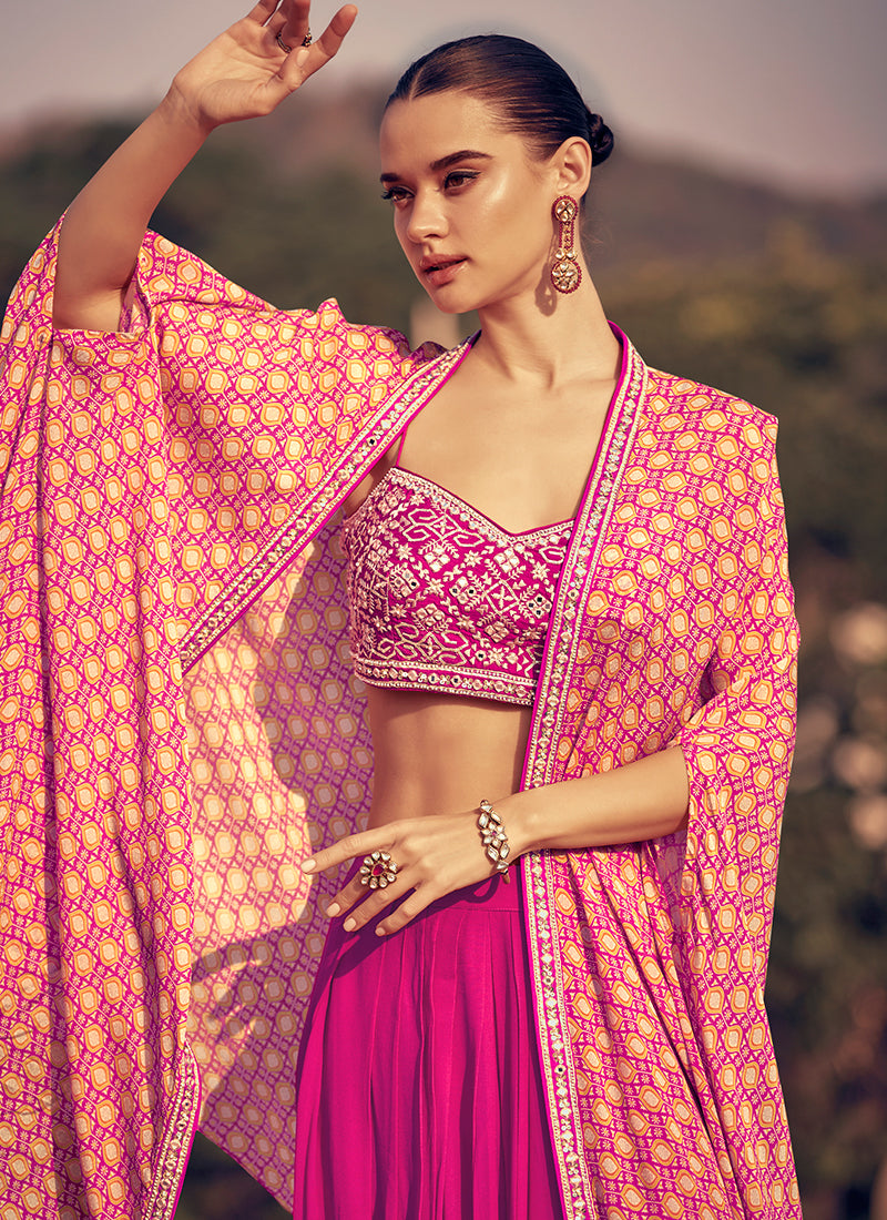 Buy Cape Style Palazzo Set