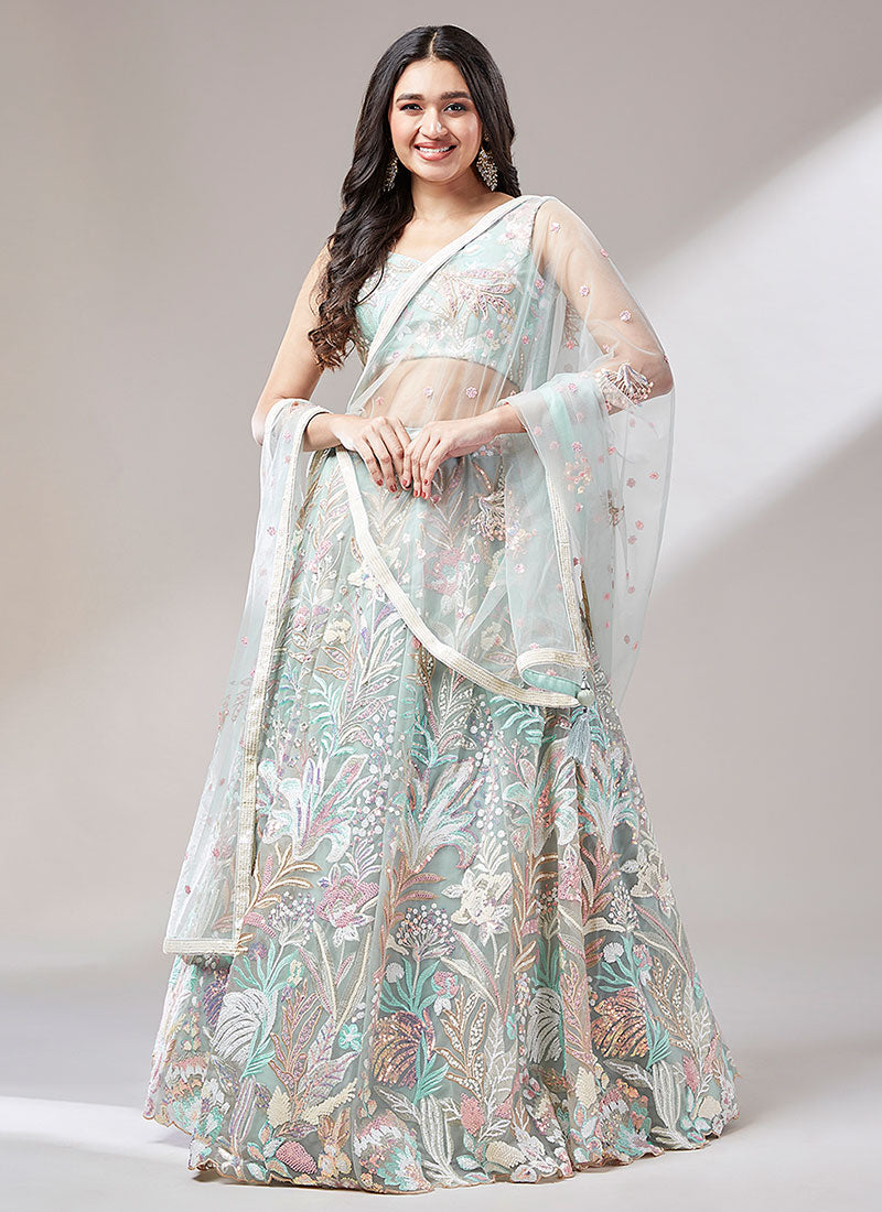 Shop Wedding Lehenga Choli In USA, UK, Canada, Germany, Mauritius, Singapore With Free Shipping Worldwide.