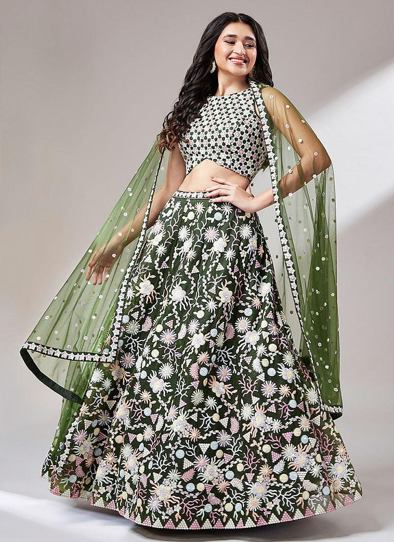 Shop Wedding Lehenga Choli In USA, UK, Canada, Germany, Mauritius, Singapore With Free Shipping Worldwide.