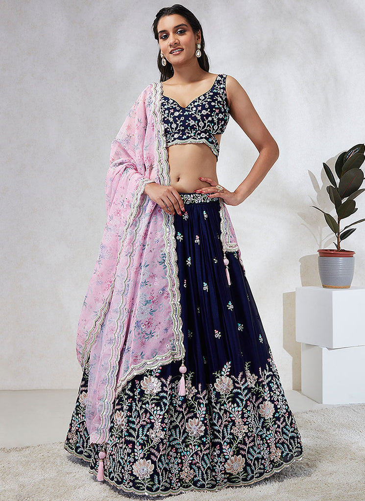 Buy Indian Lehenga In USA, UK, Canada, Germany, Australia With Free Shipping.