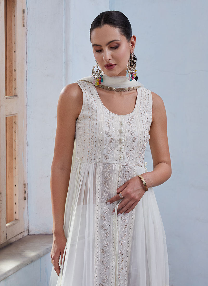 Buy Anarkali Pant Suit