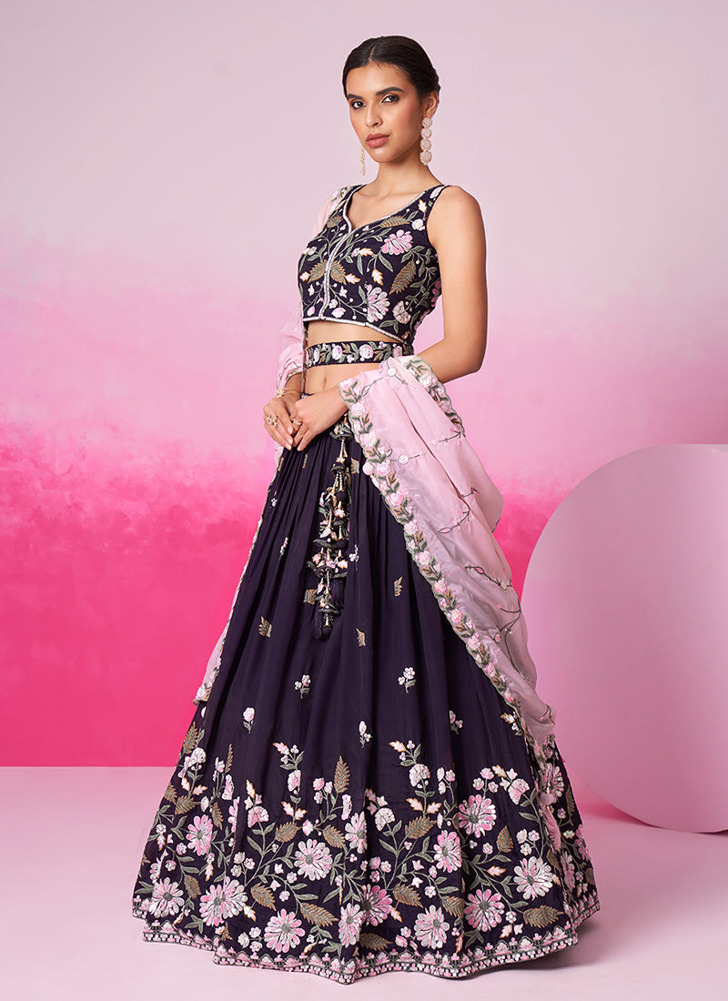 Shop Latest Wedding Lehenga Choli In USA, UK, Canada, Germany, Australia, Singapore, France, Italy, Mauritius, Netherlands, Austria, Egypt, Turkey With Free International Shipping Worldwide.