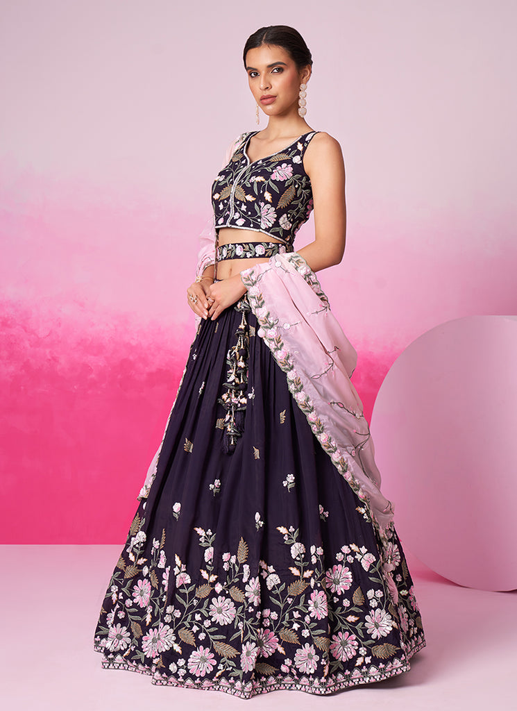 Shop Latest Wedding Lehenga Choli In USA, UK, Canada, Germany, Australia, Singapore, France, Italy, Mauritius, Netherlands, Austria, Egypt, Turkey With Free International Shipping Worldwide.