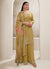 Yellow Traditional Sequence Embroidery Sharara Style Suit