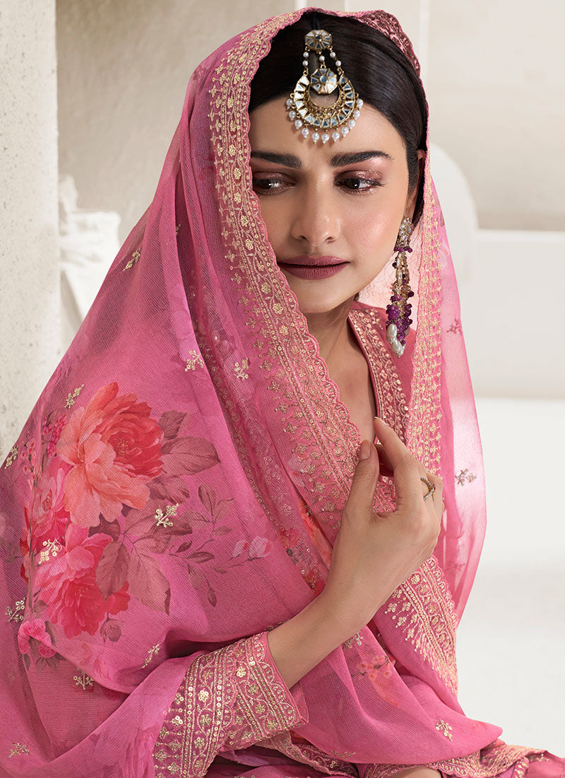 Buy Sharara Style Suit
