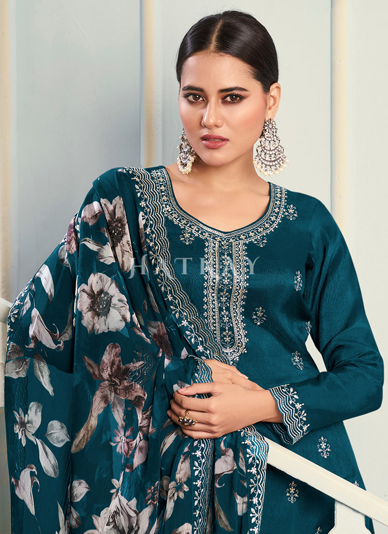 Buy Pakistani Pant Suit