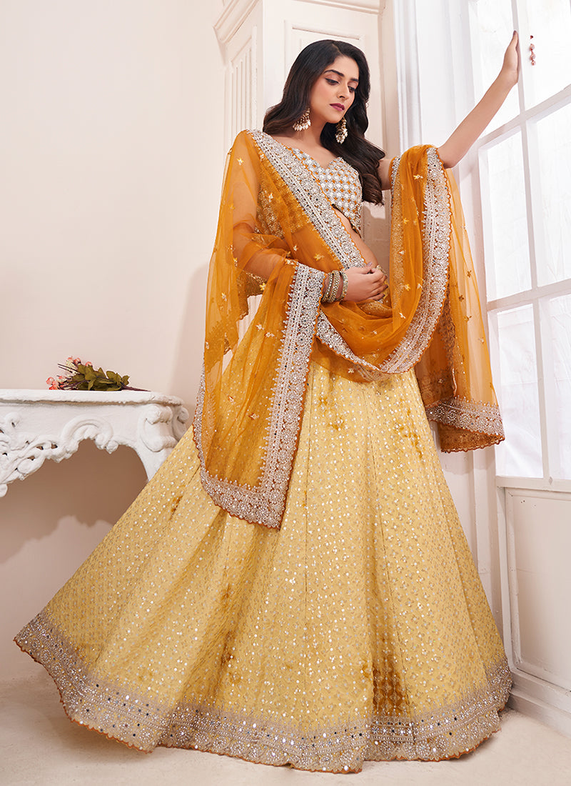 Shop Designer Lehengas In USA UK Canada With Free Shipping Worldwide.
