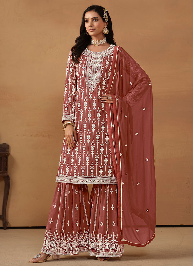 Shop Indian Gharara Suits Online With Free International Shipping.