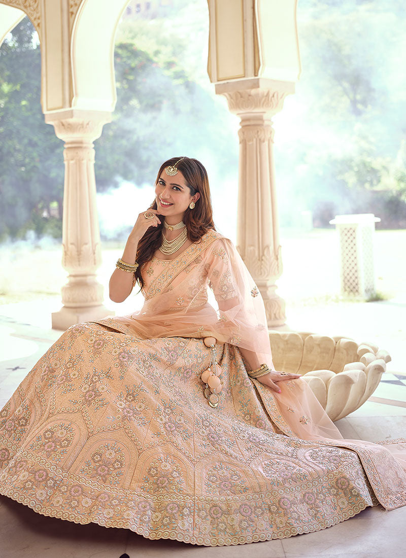 Buy Reception Lehengas In USA, UK, Canada, Australia, Germany With Free International Shipping Worldwide.