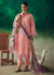 Peach Pakistani Style Salwar Kameez Suit