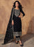 Black Kashmiri Embroidery Traditional Salwar Suit