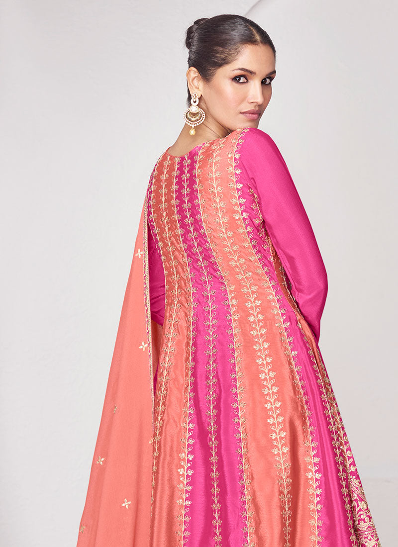 Buy Anarkali Palazzo Suit In USA UK Canada