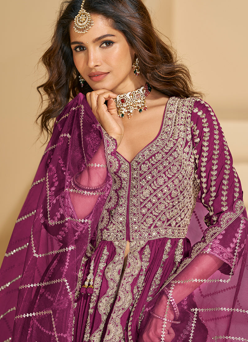 Buy Latest Lehenga Style Suit Designs Online