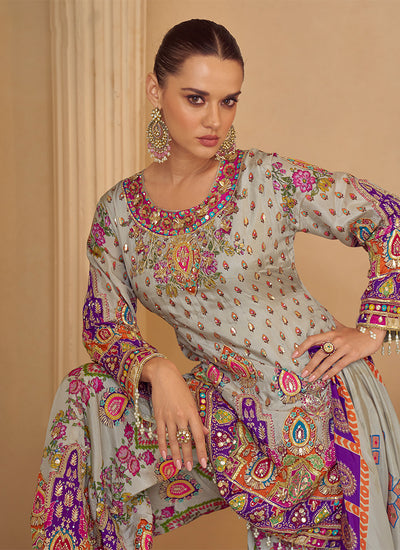 Buy Anarkali Pant Suit