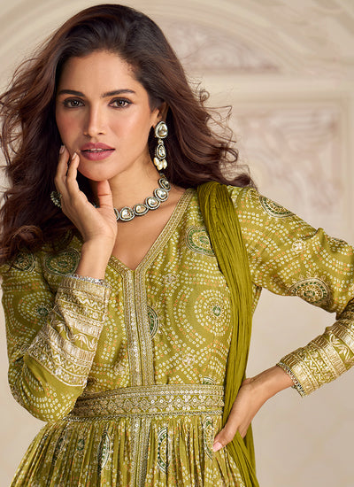 Buy Anarkali Pant Suit