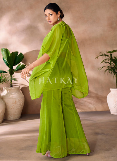 Buy Organza Co-Ord Set In USA