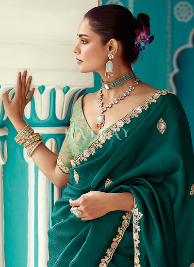 Buy Wedding Silk Saree