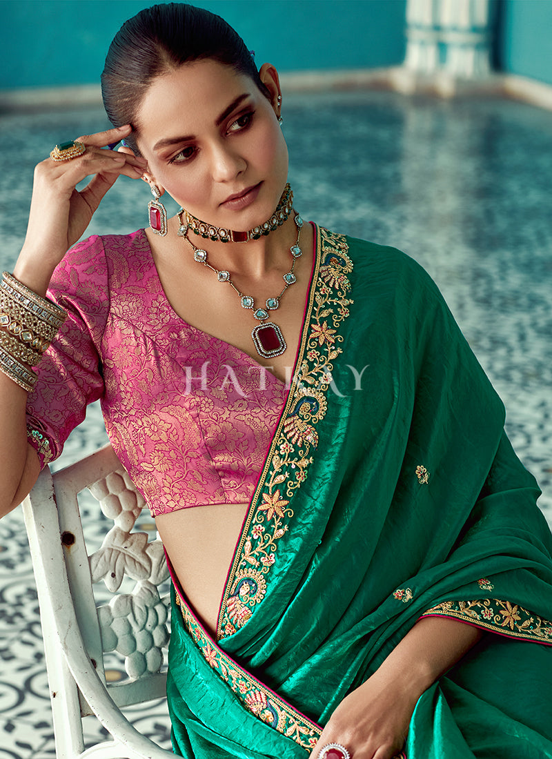 Buy Wedding Silk Saree