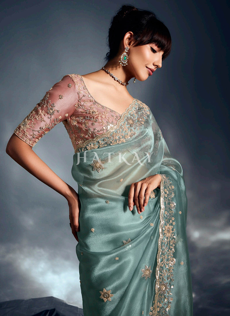 Buy Blue Sarees Online