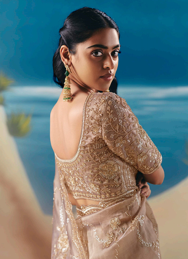 Buy Pink Sari In Australia