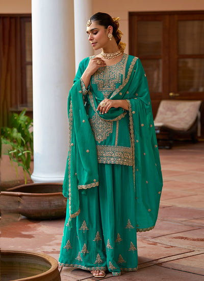 Shop Designer Gharara Suit Online